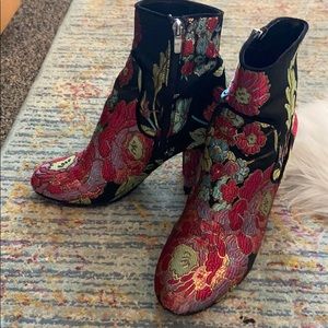 Floral Boots